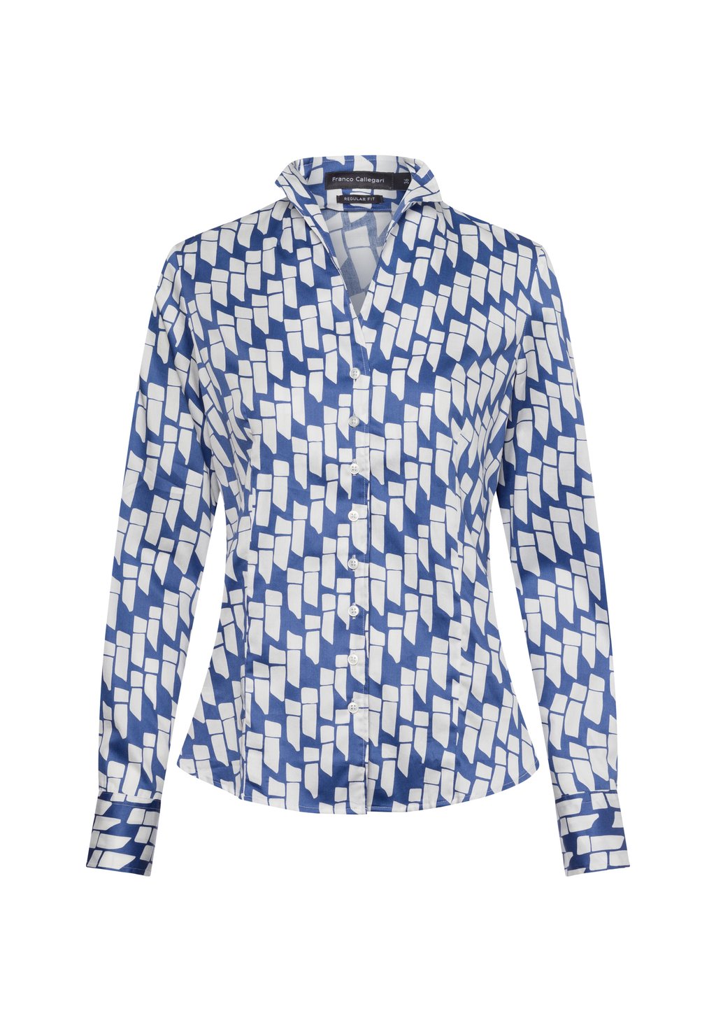 

Блузка на пуговицах Franco Callegari, синий