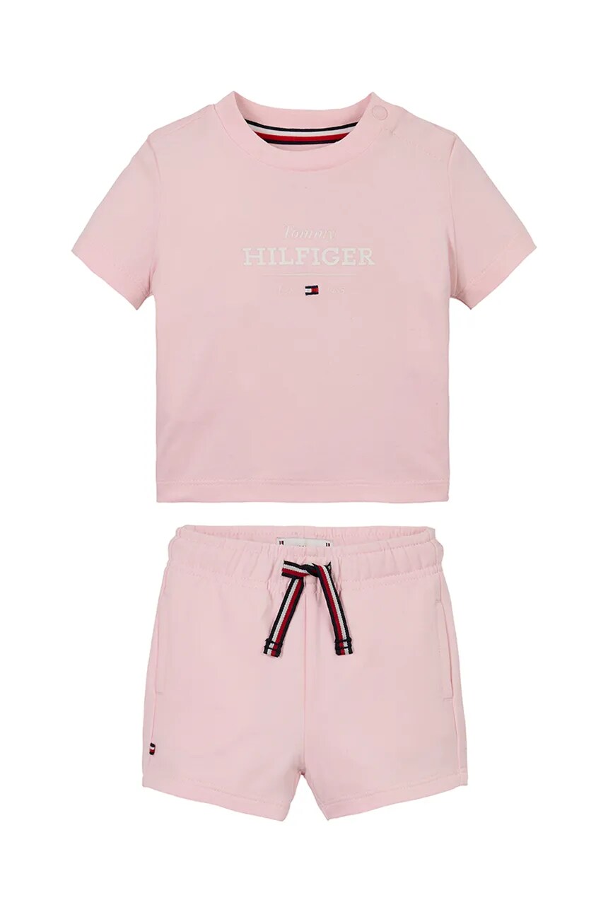 

Детский комплект Tommy Hilfiger, розовый