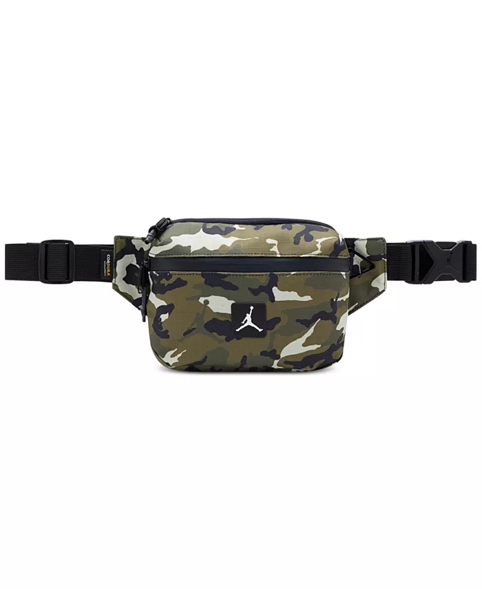 

Мужская кросс-боди сумка с логотипом из ткани Cordura Jordan, зеленый