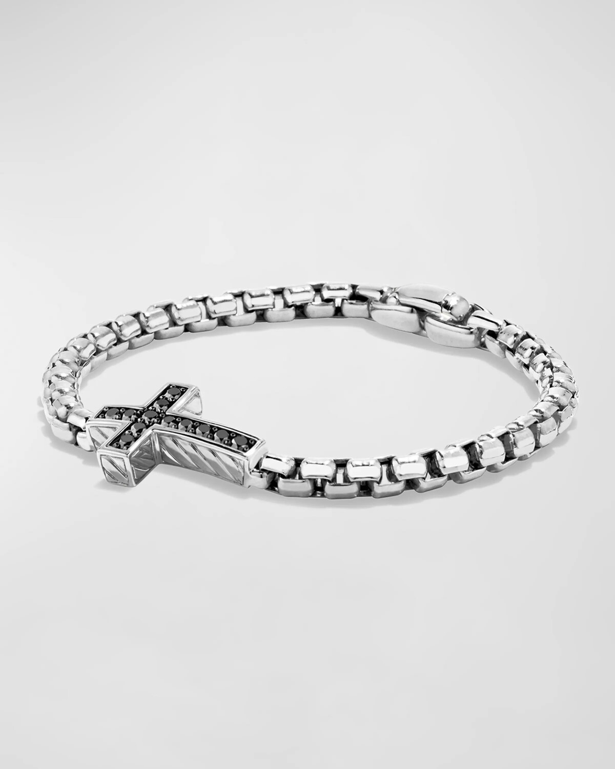 

Мужской браслет-крестик Streamline, серебро, 5 мм David Yurman
