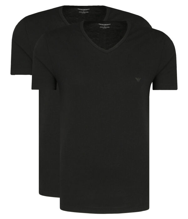

Футболки 2 шт. Regular fit Emporio Armani, черный