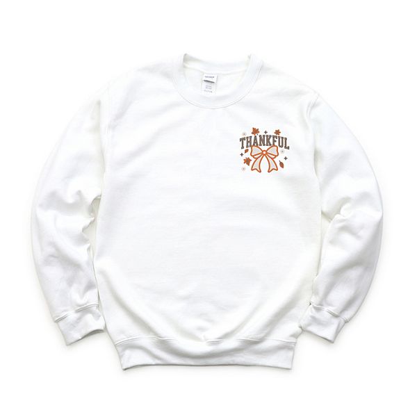 

Вышитый свитшот с надписью thankful Simply Sage Market, White, Белый, Вышитый свитшот с надписью thankful Simply Sage Market, White