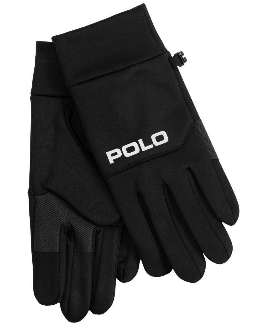 

Мужские перчатки Commuter Touch с логотипом Polo Ralph Lauren, Black