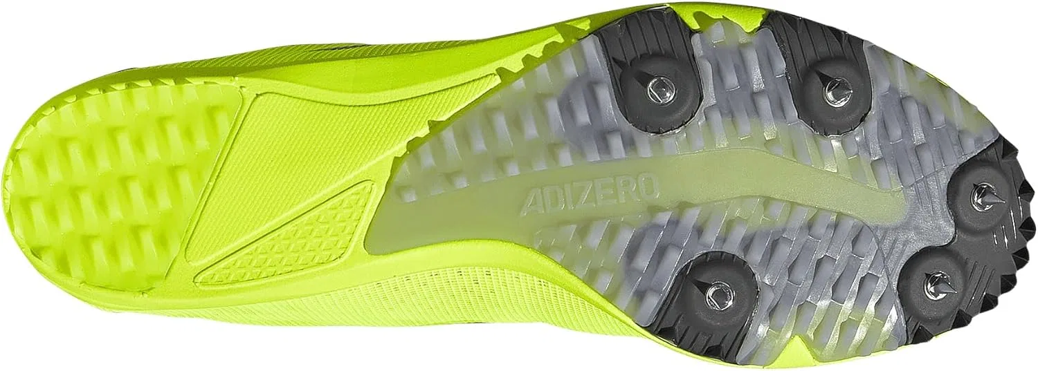 Мужские беговые кроссовки Adidas Performance Adizero XCS, Green/Black / Beige — фото 3