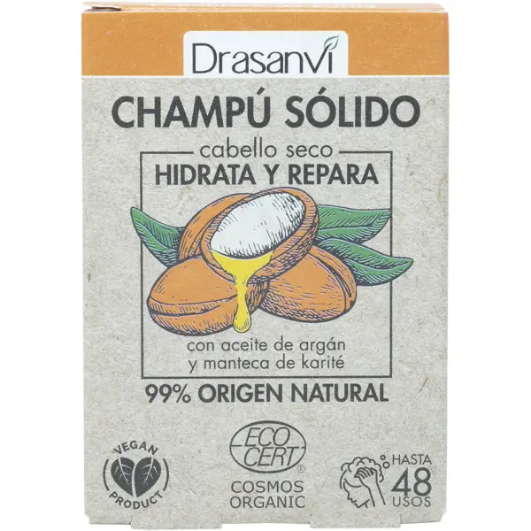 

Шампунь Champú Sólido Cabello Seco Bio Drasanvi, 80 гр