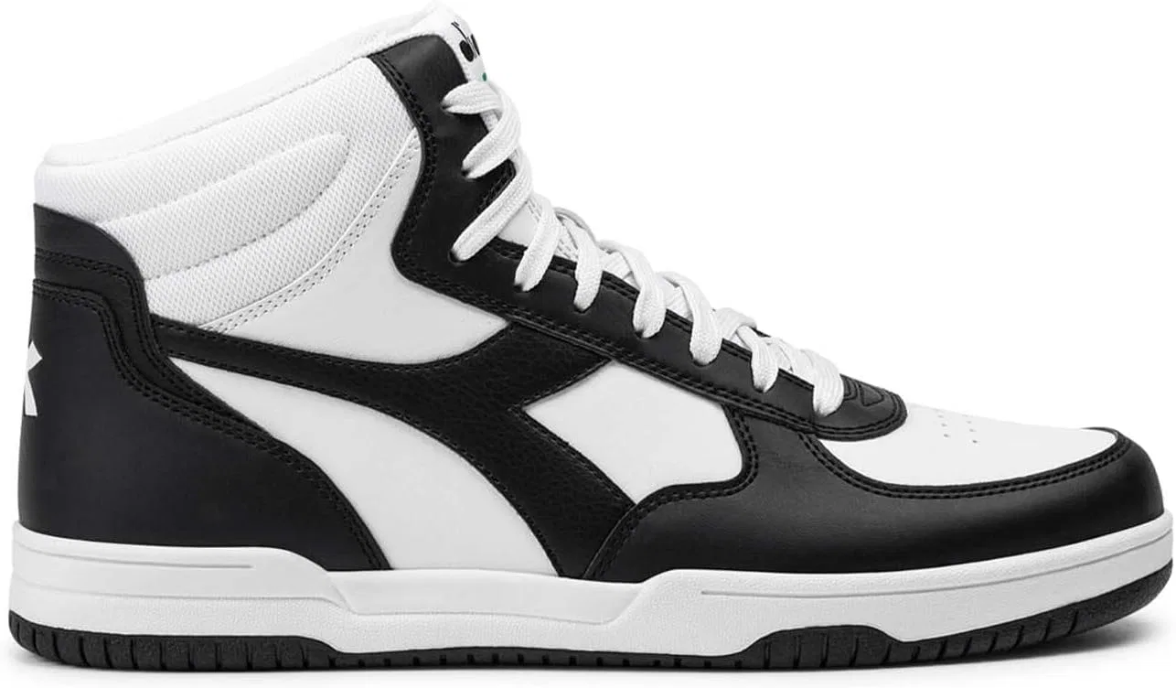 Гимнастические кроссовки Diadora Unisex Raptor Mid, White Black