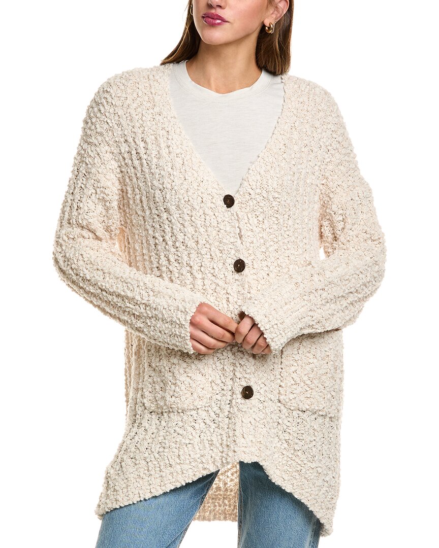 

Кардиган JAK с круглым вырезом Jak, слоновая кость