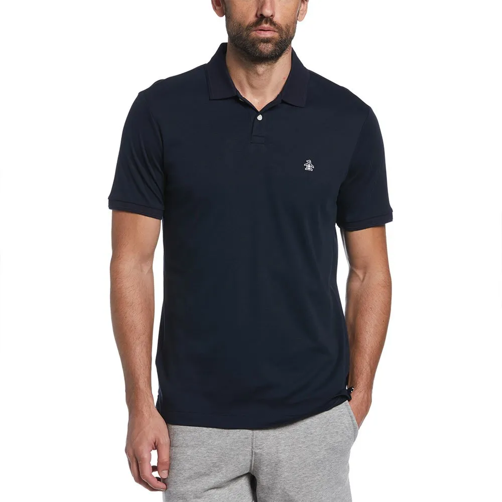 

Поло Original Penguin Daddy Organic Pique Sticker Pete, синий