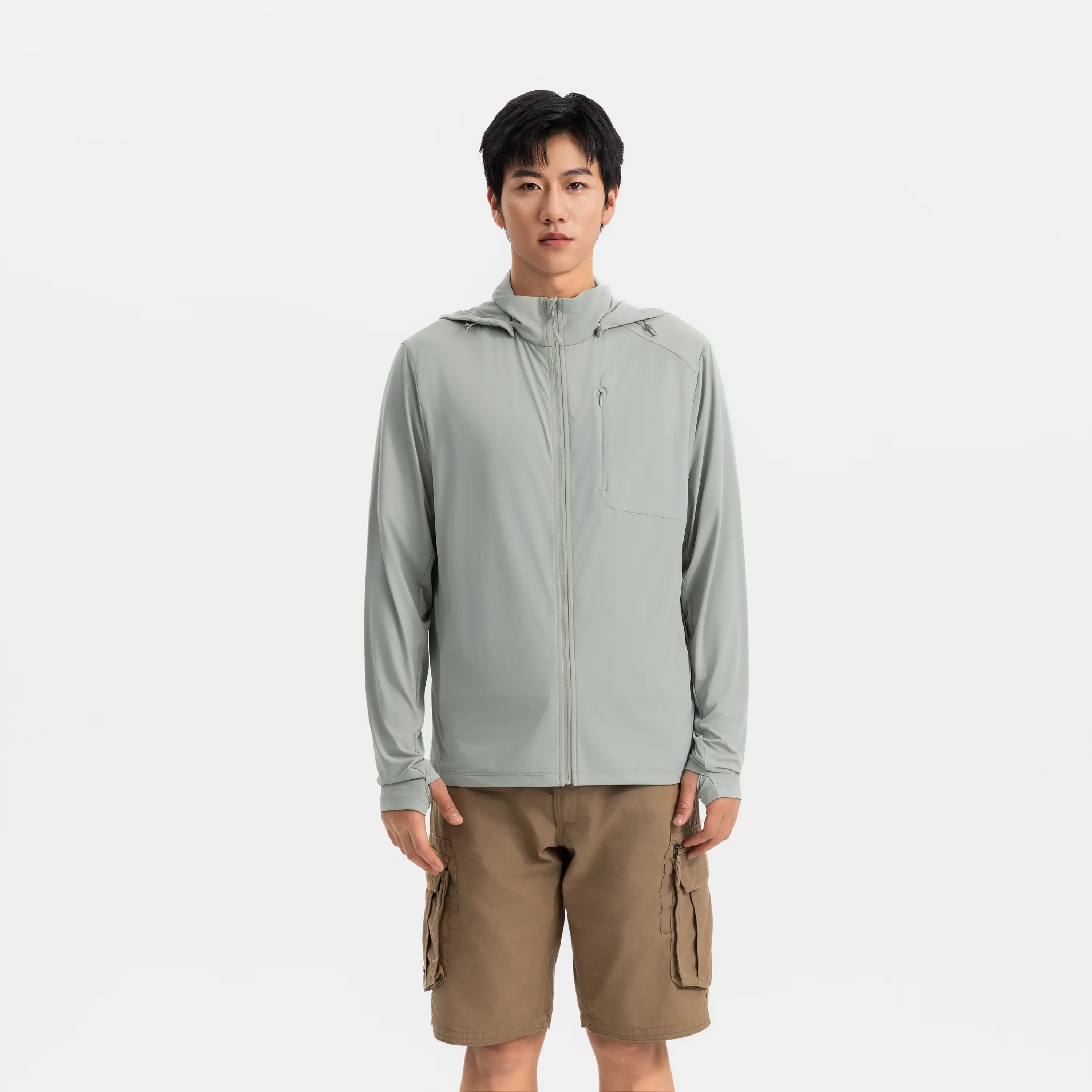 

Мужская солнцезащитная куртка HELIUM 500 Quechua цвета хаки