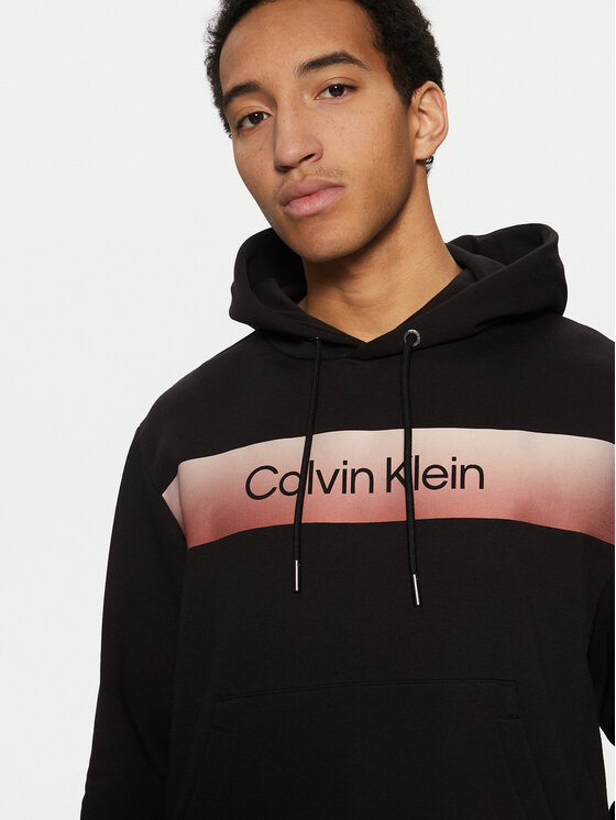 Толстовка обычного кроя K10K114466 Calvin Klein, черный — фото 4