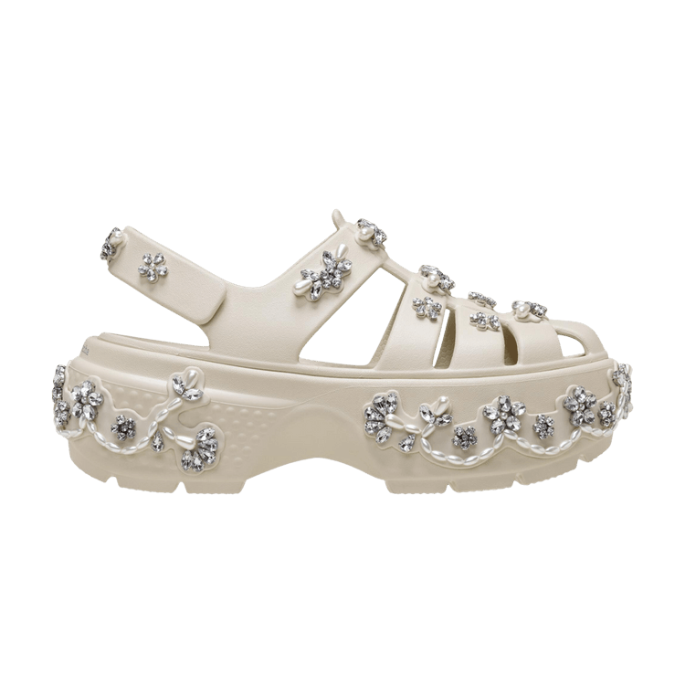 

Кроссовки Simone Rocha x Stomp Fisherman Sandal 'Stucco', кремовый