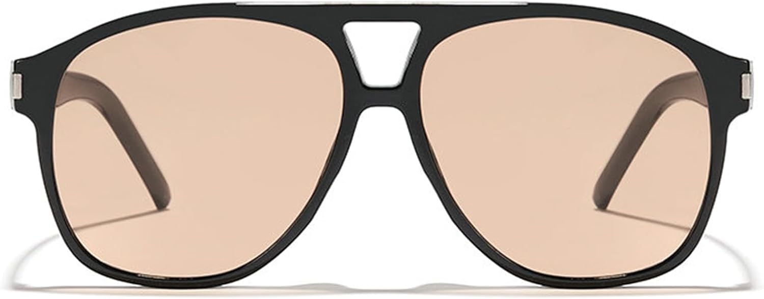 

Willochra Модные солнцезащитные очки-пилот большого размера для женщин и мужчин, роскошные панк-очки, большие оправы, градиентные линзы, защита от УФ-излучения UV400, C2