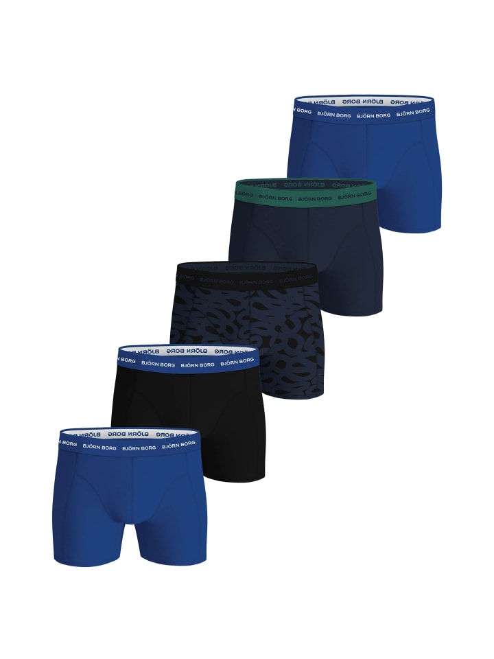 

Боксерские трусы Björn Borg, цвет schwarz/blau
