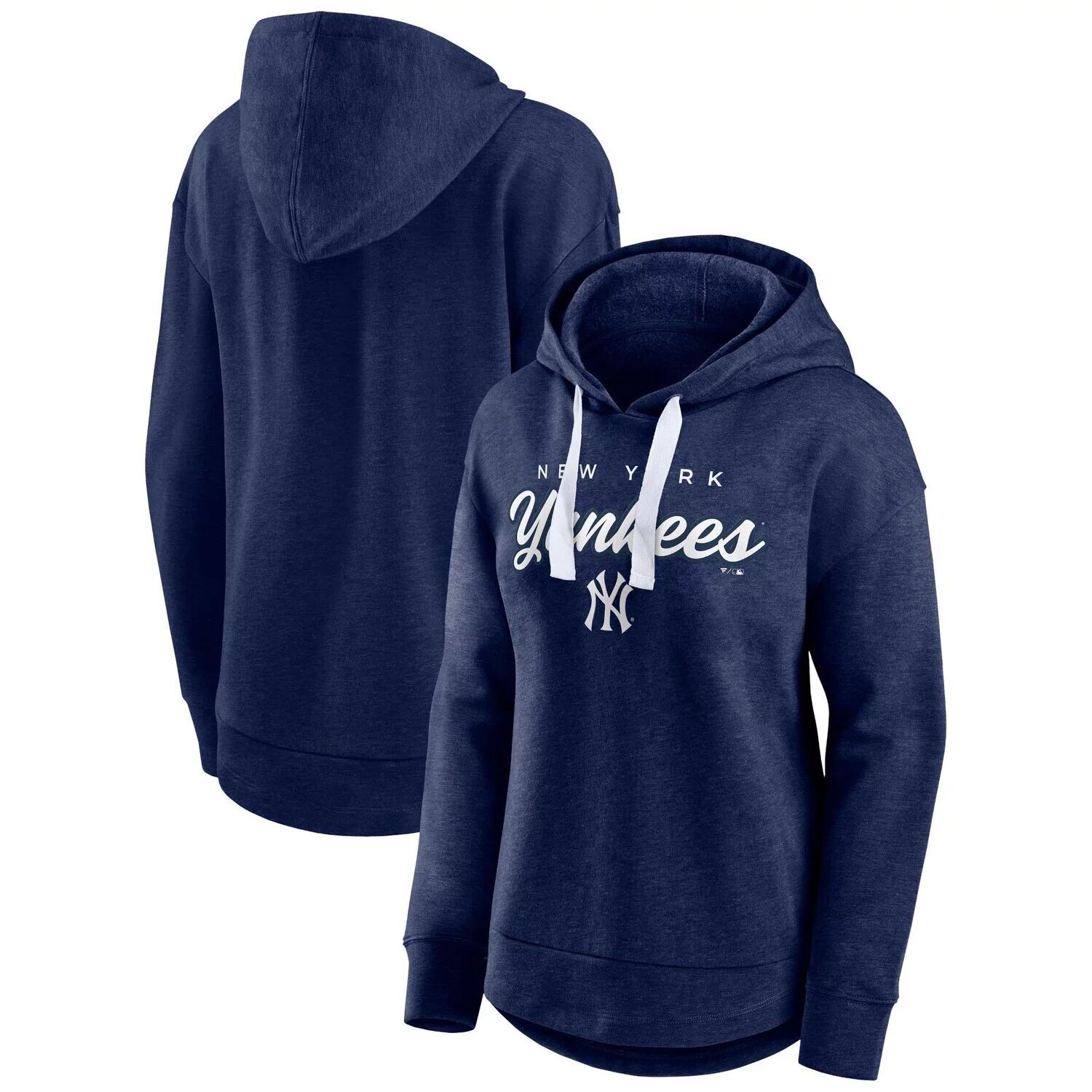 

Женский пуловер с капюшоном Fanatics темно-синего цвета с вереском New York Yankees Fanatics, Синий, Женский пуловер с капюшоном Fanatics темно-синего цвета с вереском New York Yankees Fanatics