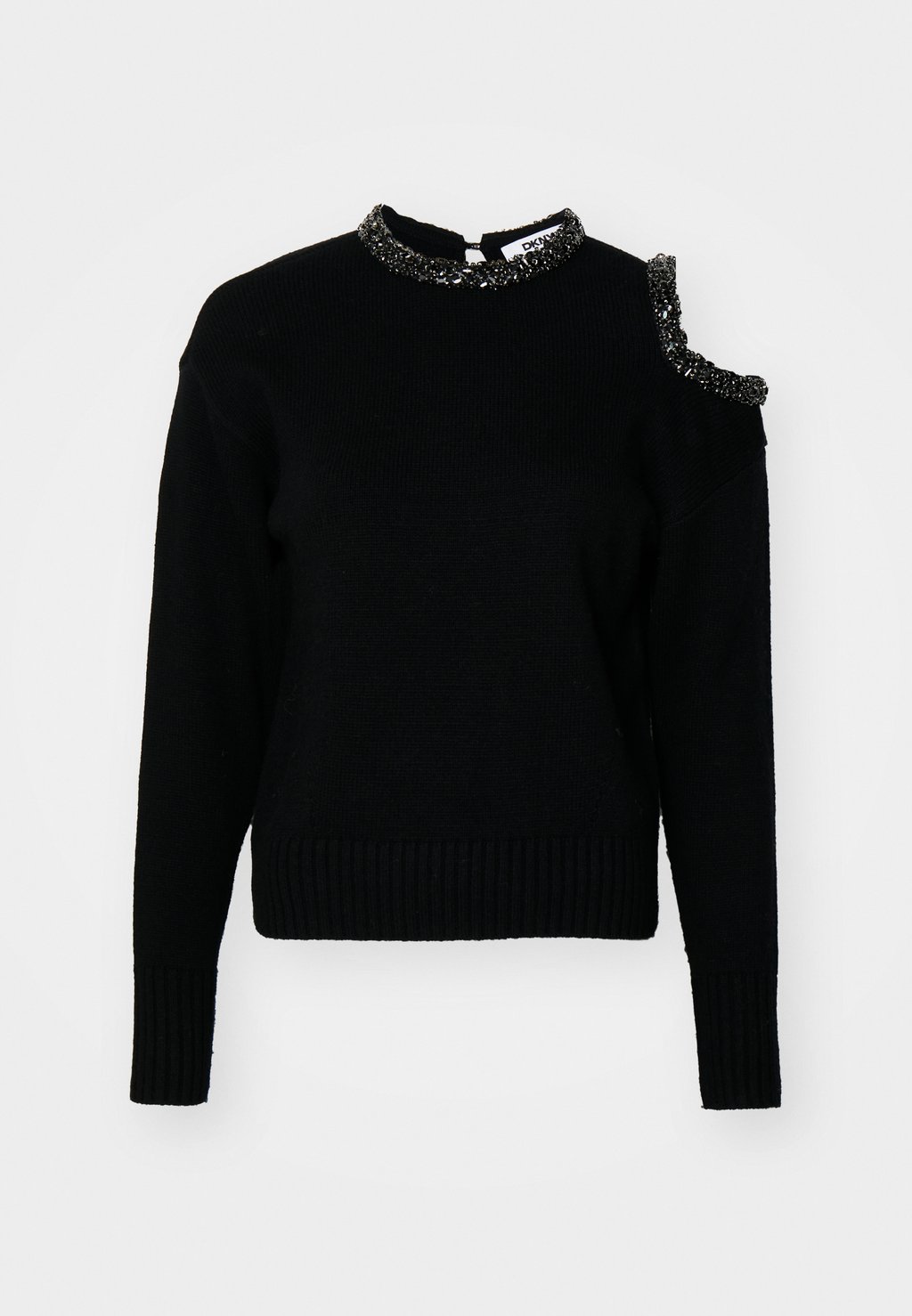 

Джемпер COLD HOT FIX TRIM DKNY, черный