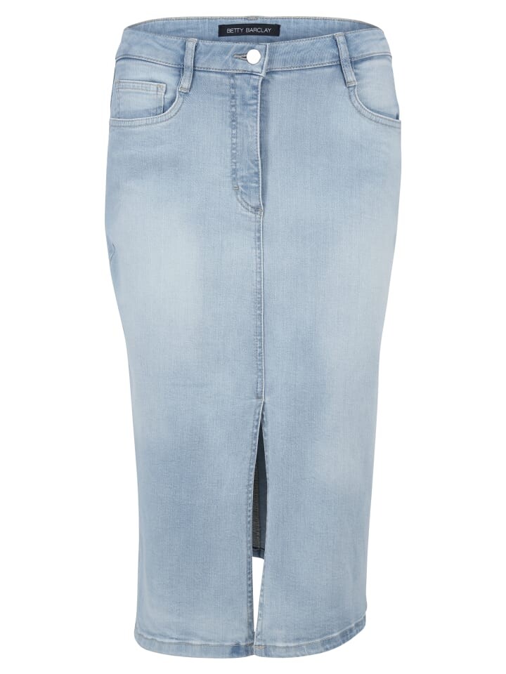 

Юбка длиной до колена Betty Barclay, цвет light blue denim