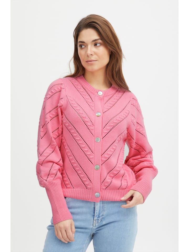 

Кардиган PULZ Jeans, розовый