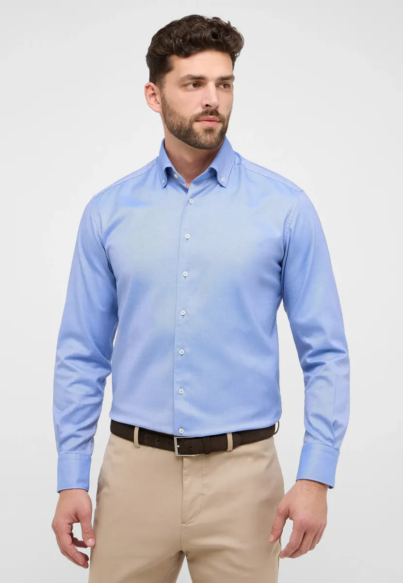 

Рубашка Eterna с длинными рукавами "MODERN FIT", синий