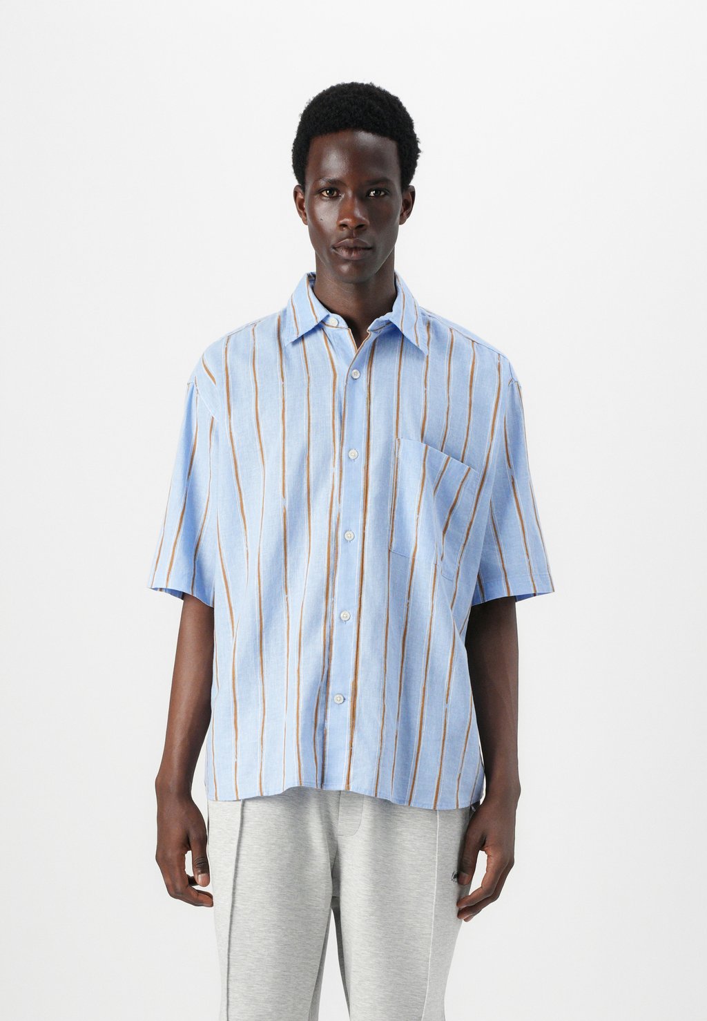 

Рубашка GAP, Summer Blue Stripe