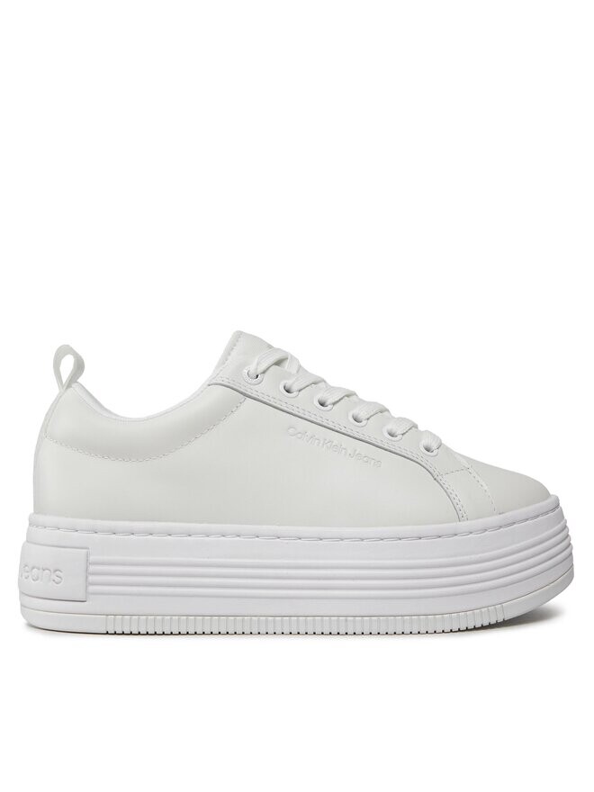 

Кроссовки Bold Flatf Low Laceup Lth In Lum Calvin Klein, белый