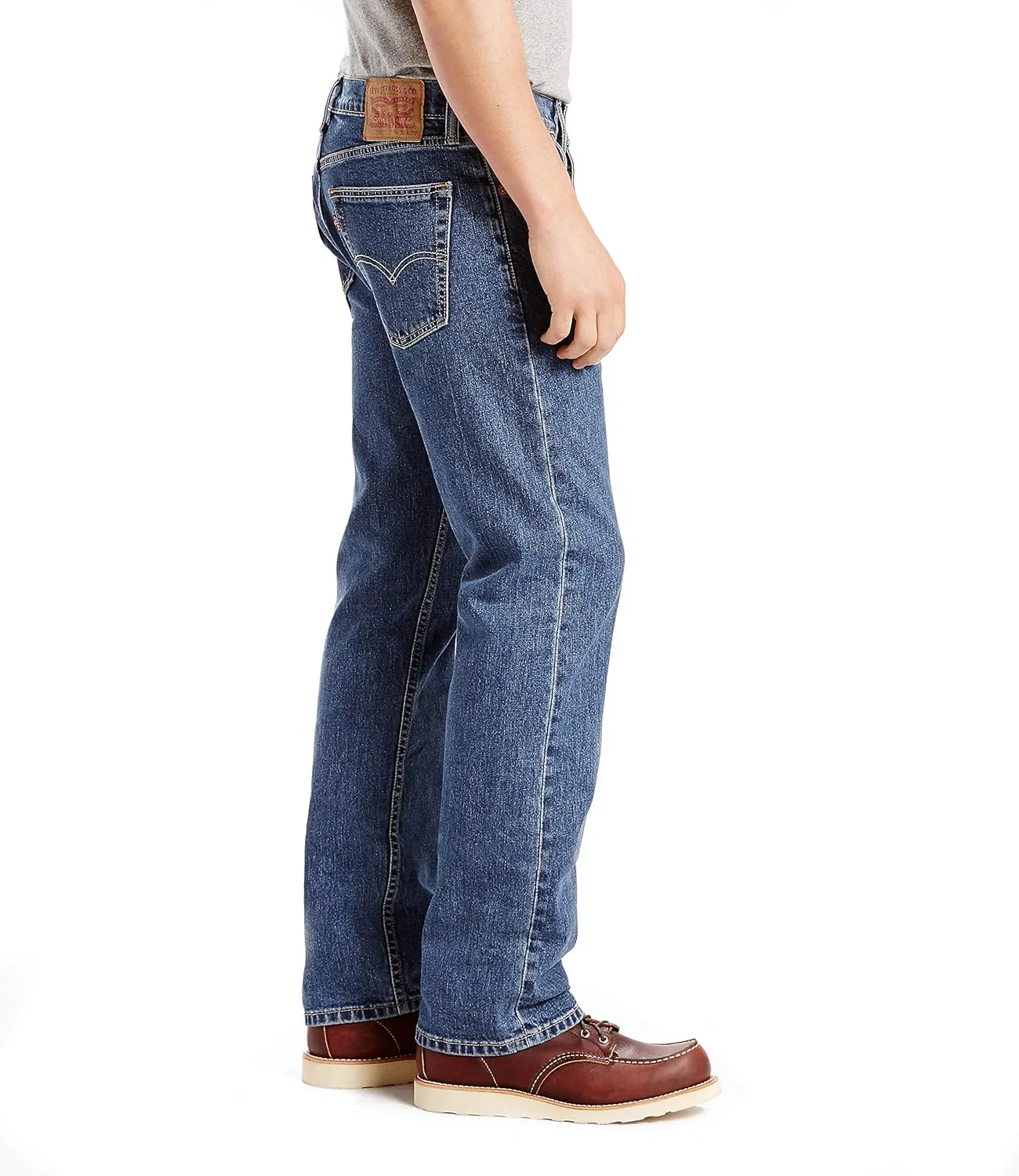 Джинсы Regular Fit Levi's, Стоунвэш/Стретч — фото 3