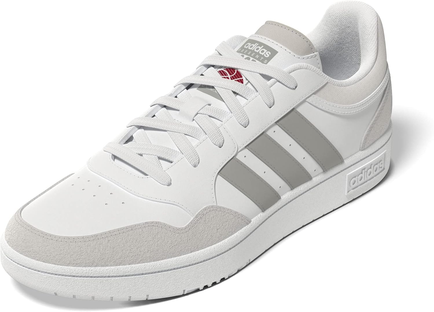 

Баскетбольные кроссовки adidas Unisex - Adult Hoops 3.0, белый/серый