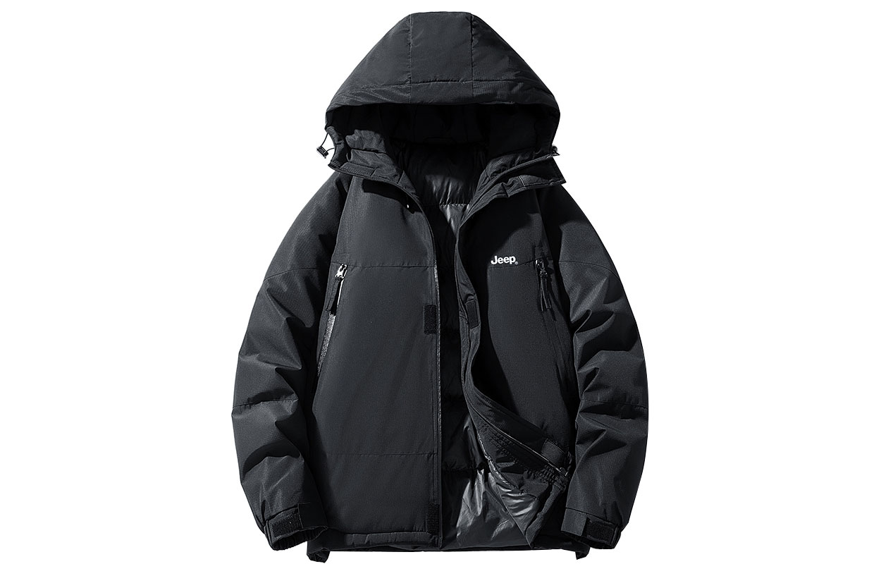 

Jeep Пуховик Unisex, Pure Black