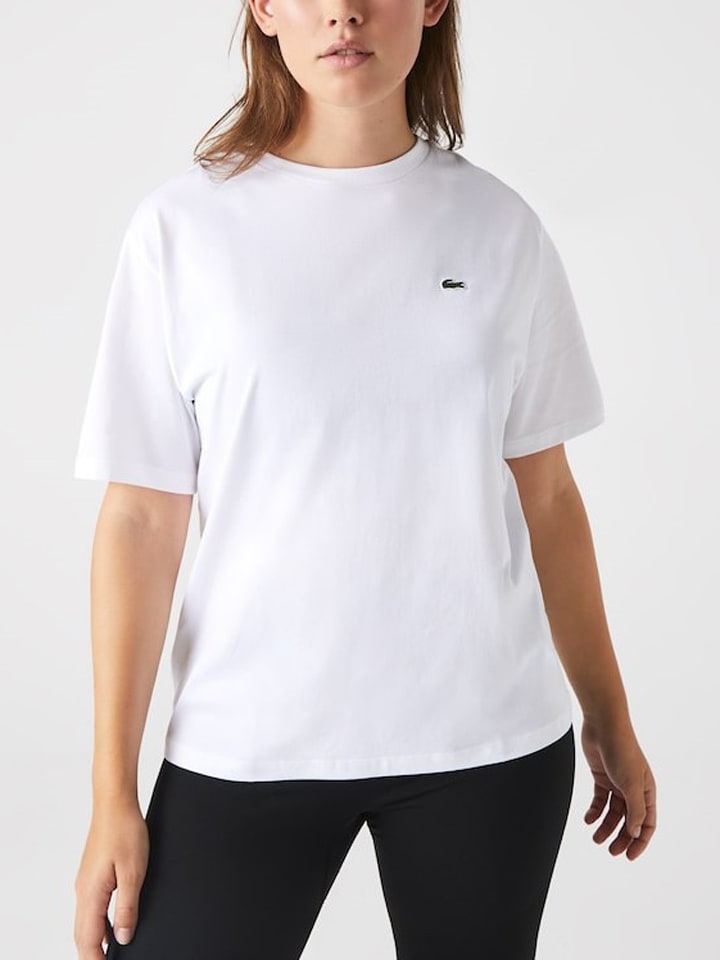 

Lacoste Белая футболка