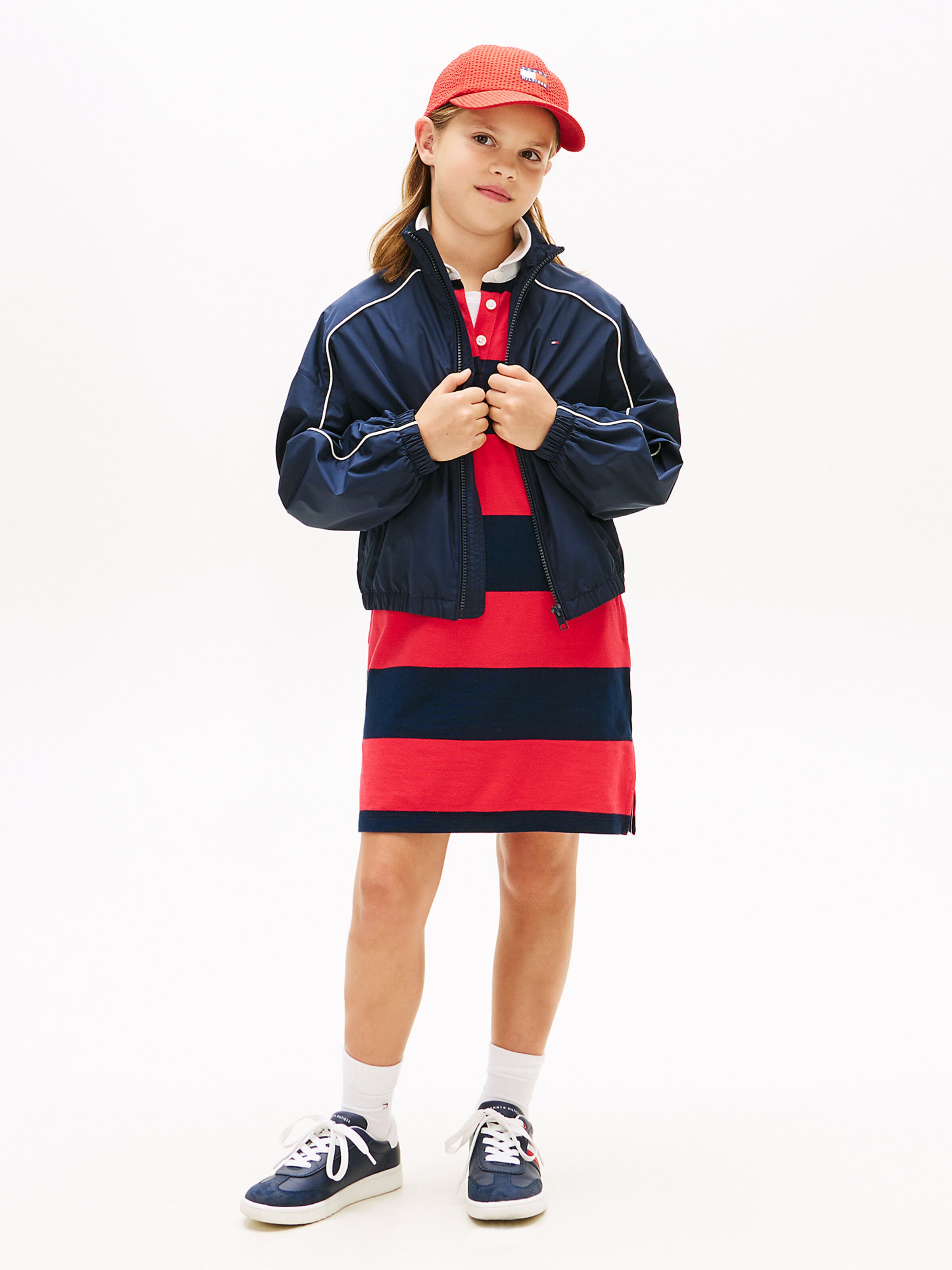 TOMMY HILFIGER Куртка межсезонная 'Essential' в темно-синем цвете — фото 3
