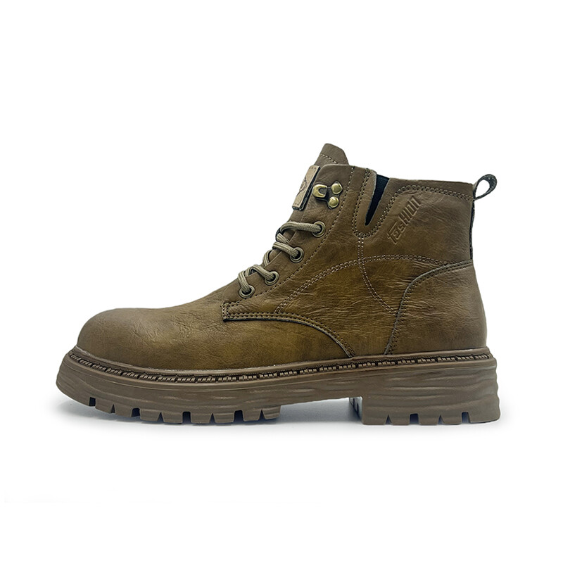 

Мужские ботинки Cahhrrn X Martin Boot Men Beige Kymoou