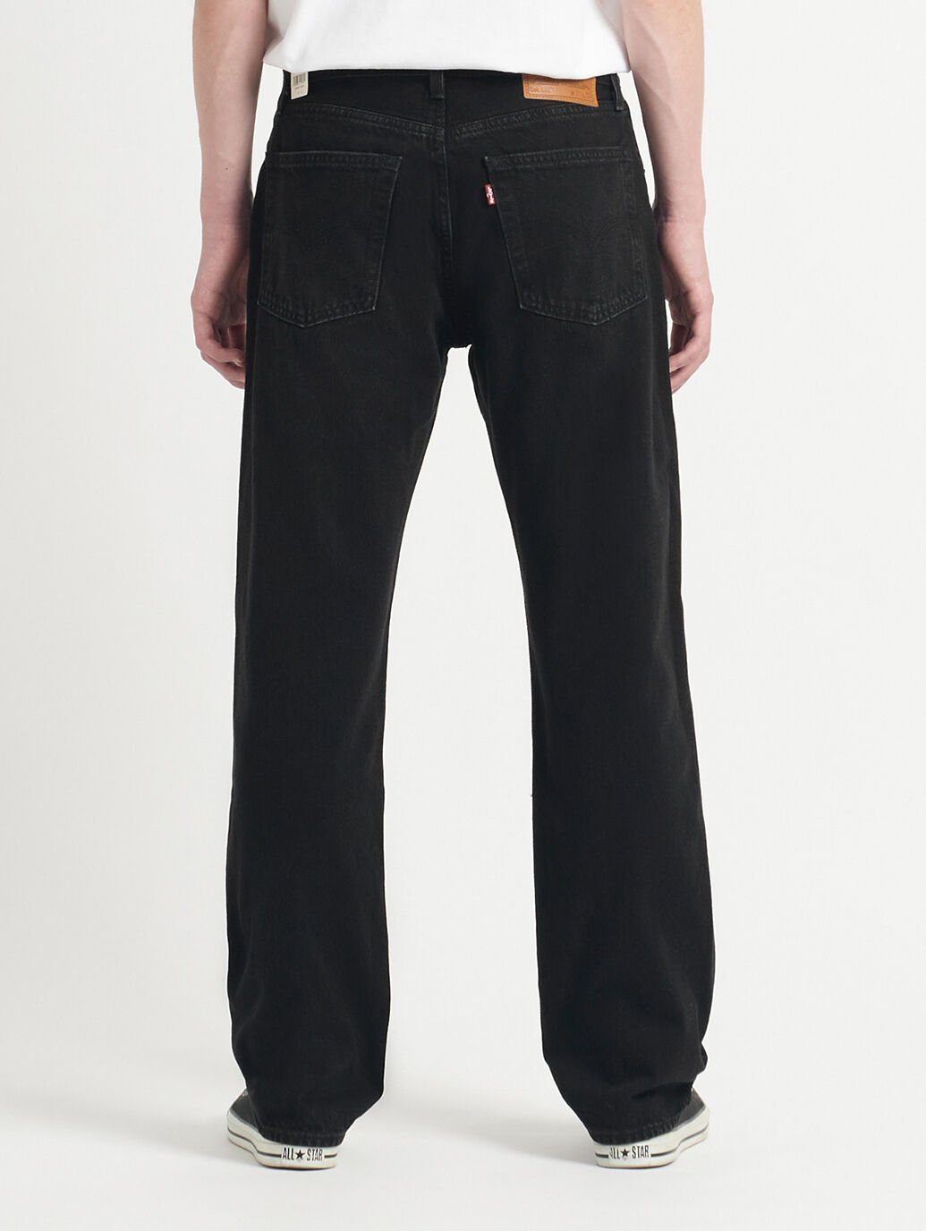 Джинсы прямого кроя 555 свободного кроя, черные Levi's, Blacks — фото 3