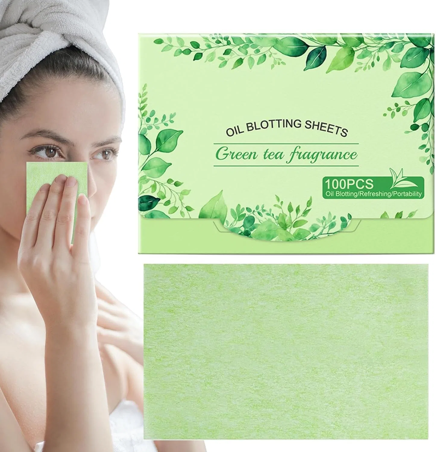 Средство для снятия макияжа — Салфетки для лица матирующие Sebum Removal Sheet, , No brand, для жирной кожи, одноцветные