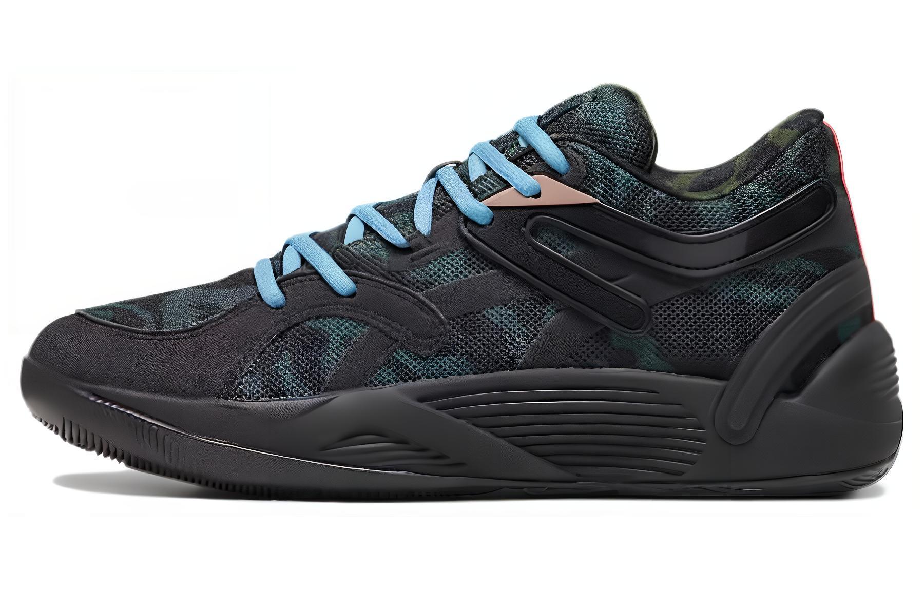 

Кроссовки Trc Blaze Court 'Camo' PUMA, черный/зеленый