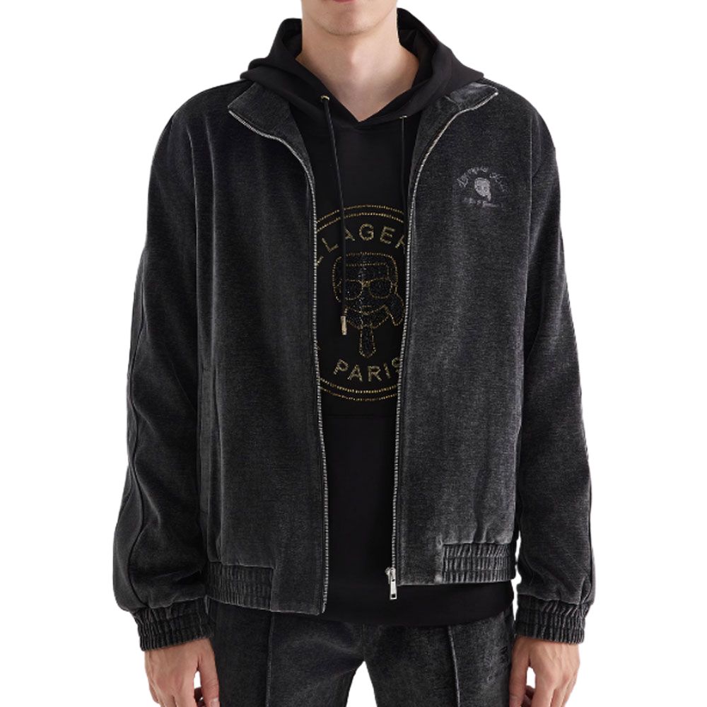 

KARL LAGERFELD / Karl Lagerfeld Jeans Куртка KARL LAGERFELD FW24 мужская тёмно-серая, Dark Gray