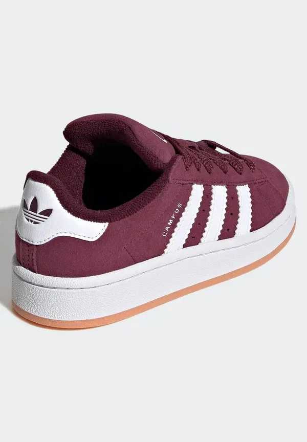 Кроссовки Campus Adidas Originals, бордово-бело-бежевый — фото 4