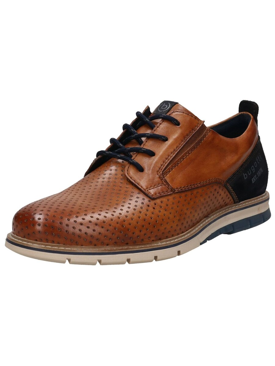 

Деловые туфли bugatti Lace-Up Shoes, цвет cognac/dark brown