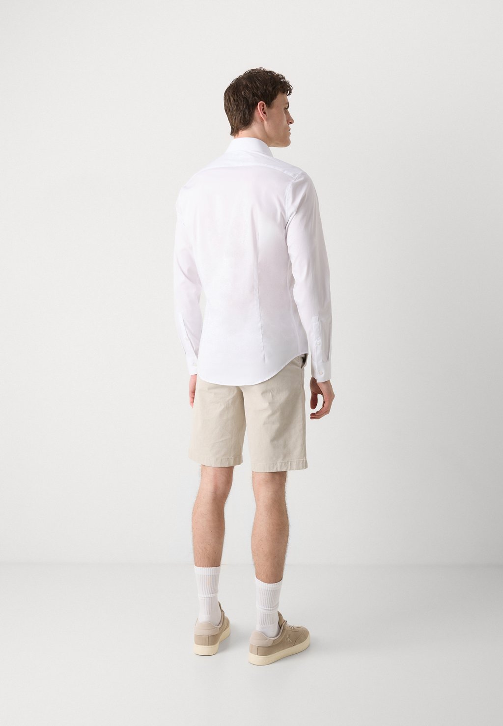 Рубашка SLIM elegante Calvin Klein, белый — фото 4