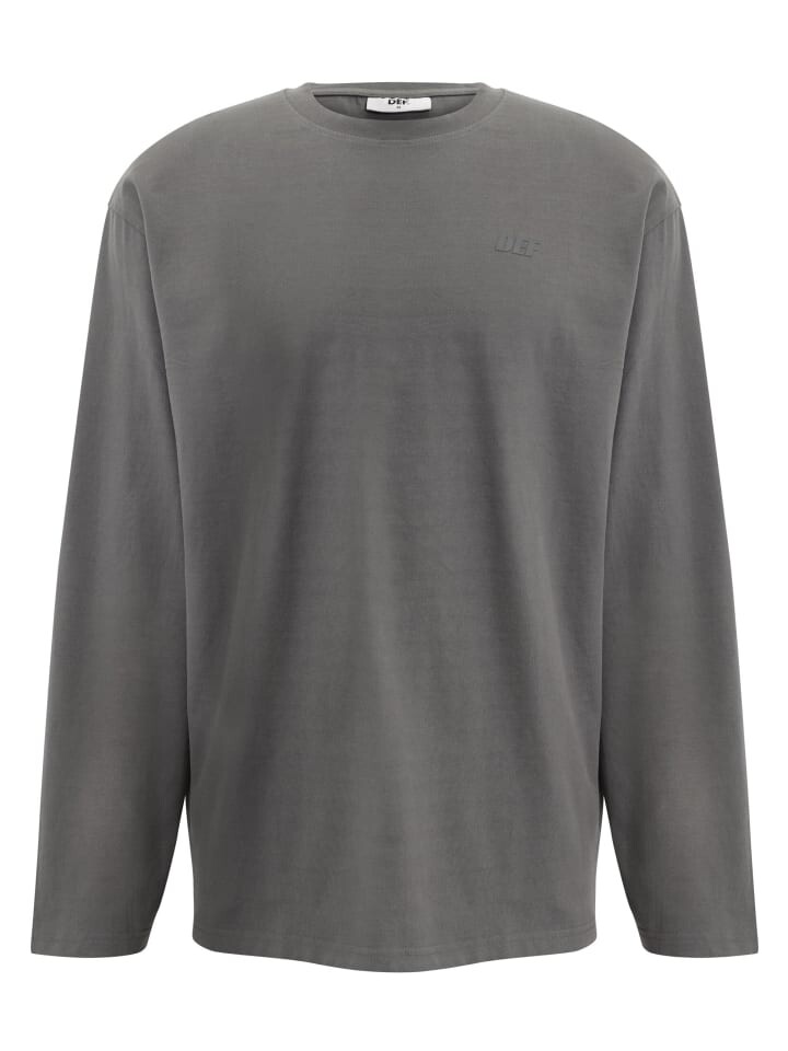 

Лонгслив DEF s, цвет anthracite washed