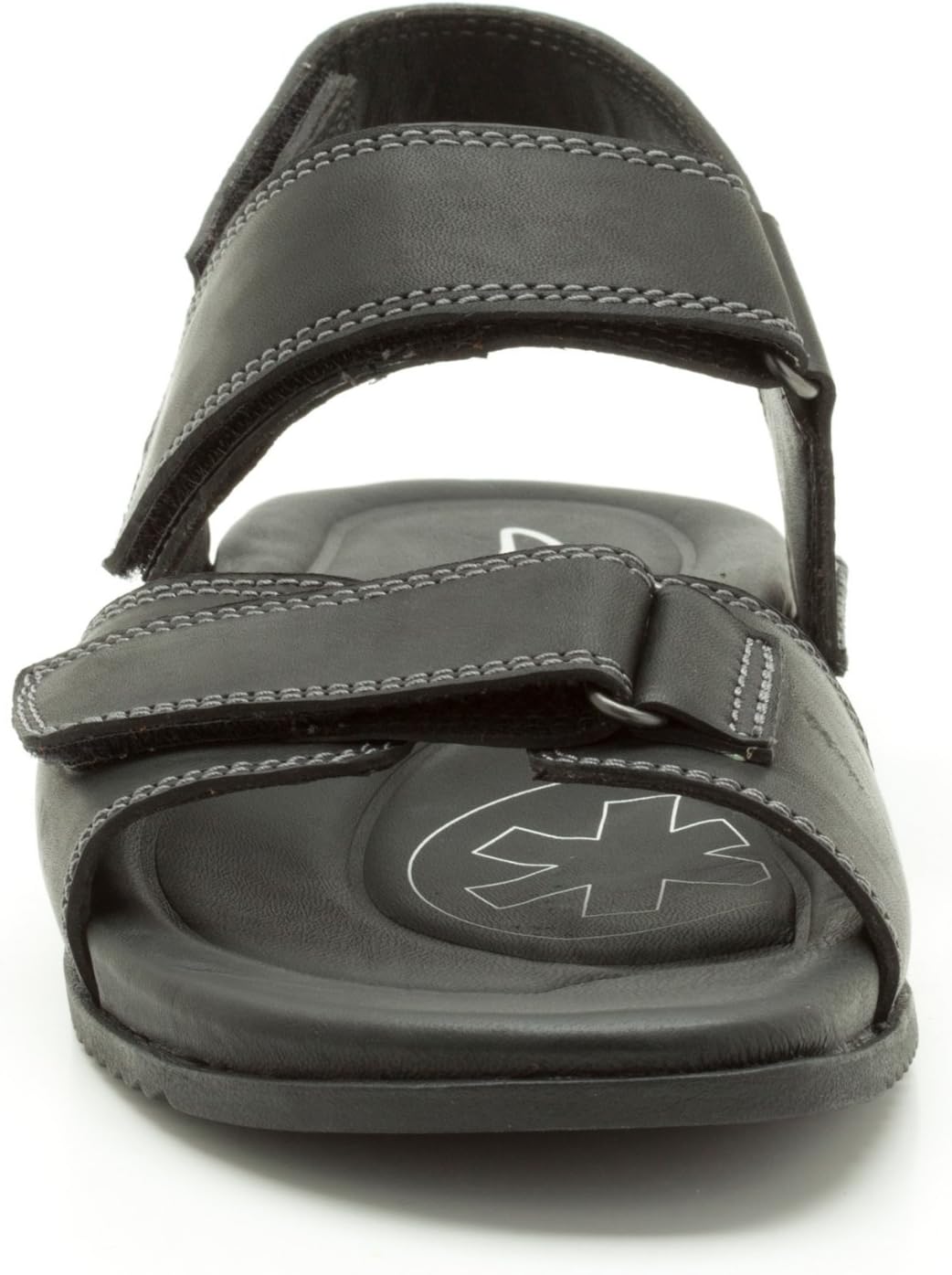 Мужские сандалии с открытым носком Clarks, черный — фото 3