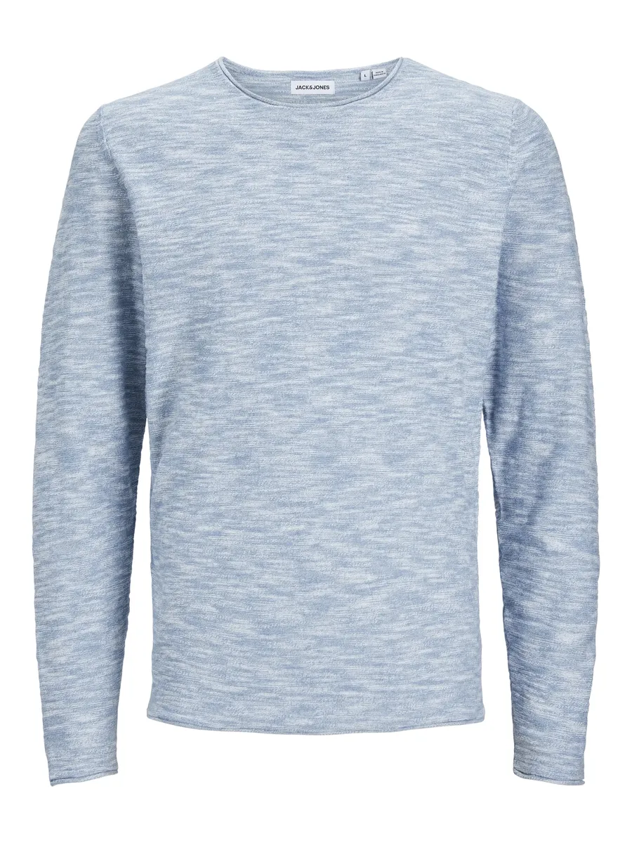 

Вязаный свитер Jack & Jones "JJSLUB KNIT CREW NECK PS24", цвет Faded Denim
