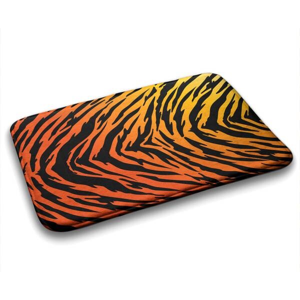 

Коврик для ванной Tulup Tiger-Streifen, 90x1x90 см, оранжевый