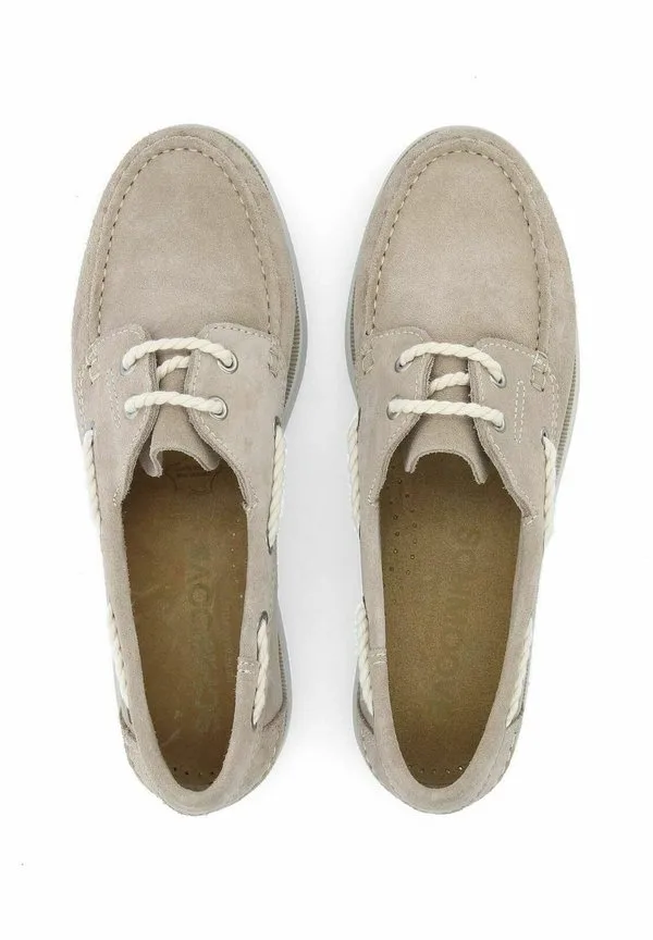 Береговая лодка m лодочные туфли Schmoove, Beige — фото 3