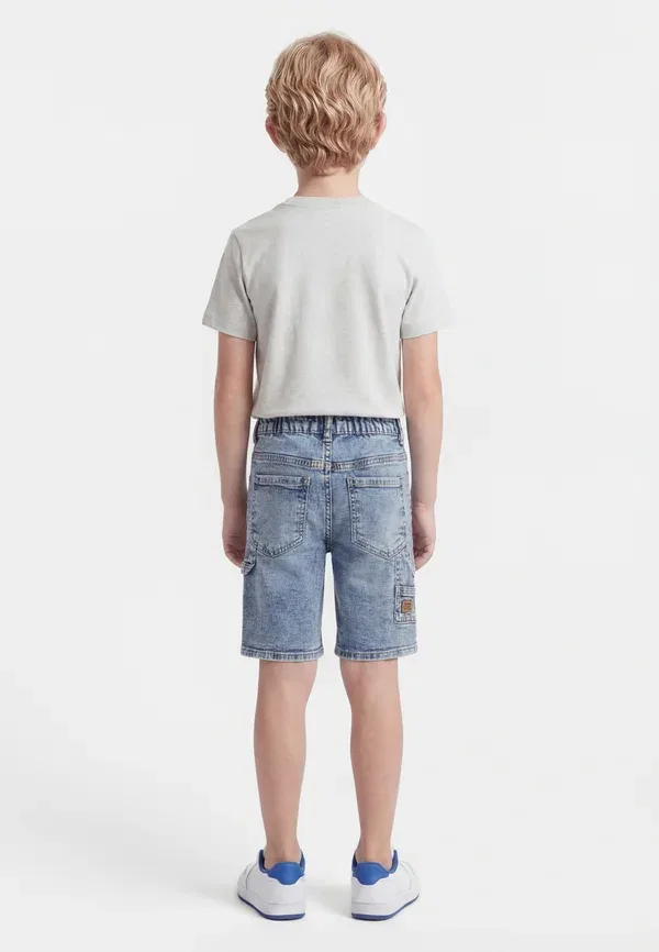 Шорты джинсовые Name It Nmmben loose dnm bermuda 8620 bc noos denim, светло-голубой деним — фото 2