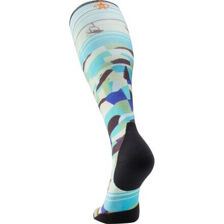 

Носки Ski Targeted Cushion Bear Country Print OTC Smartwool, цвет Capri