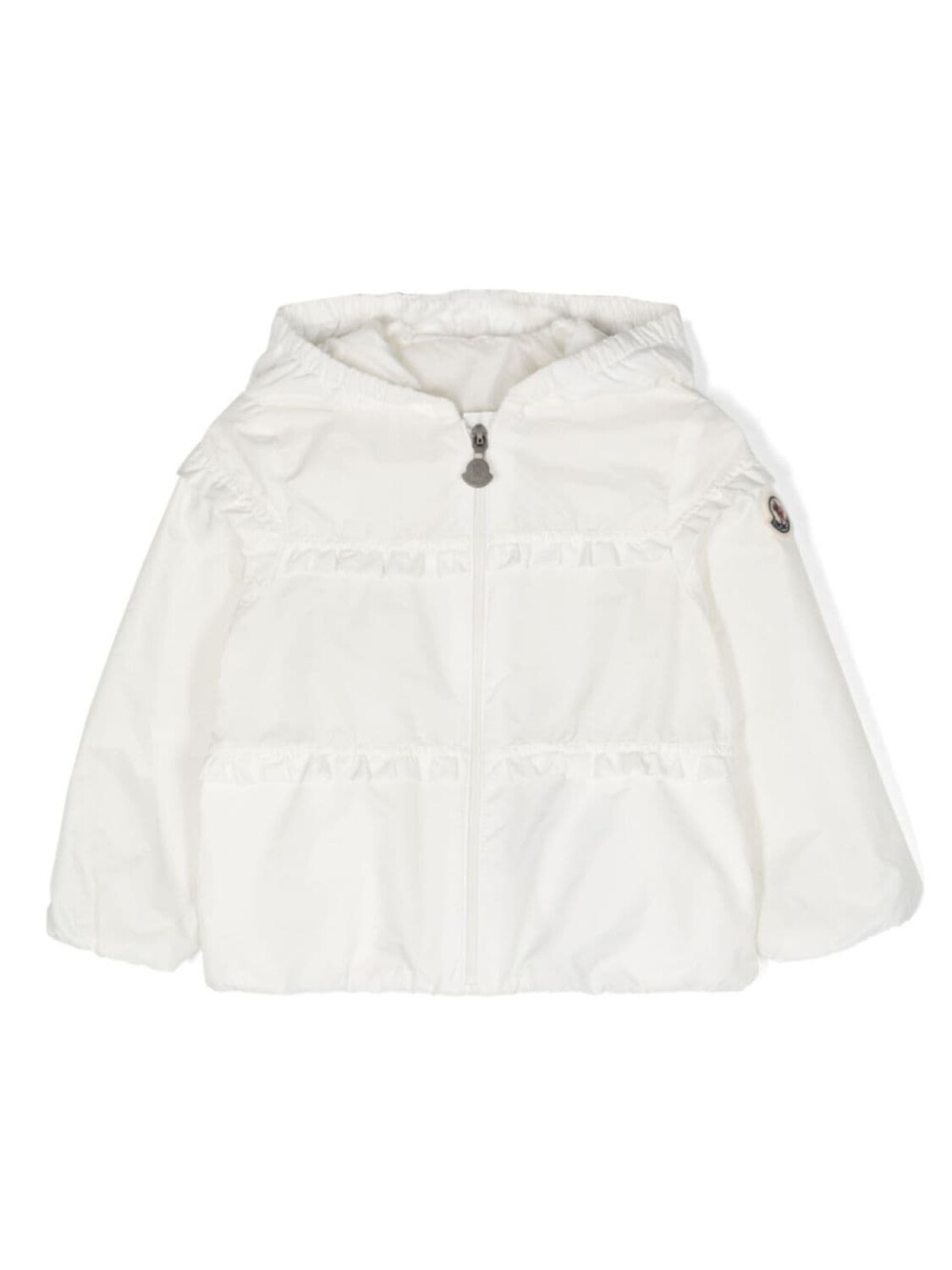 

Moncler Enfant непромокаемая куртка Hiti с капюшоном, белый