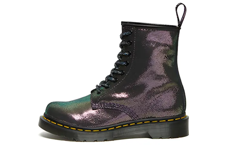 

Ботинки Dr.Martens Dr.Martens 1460 Disco Iridescent Suede Lace Up Boots 'Purple' Women's