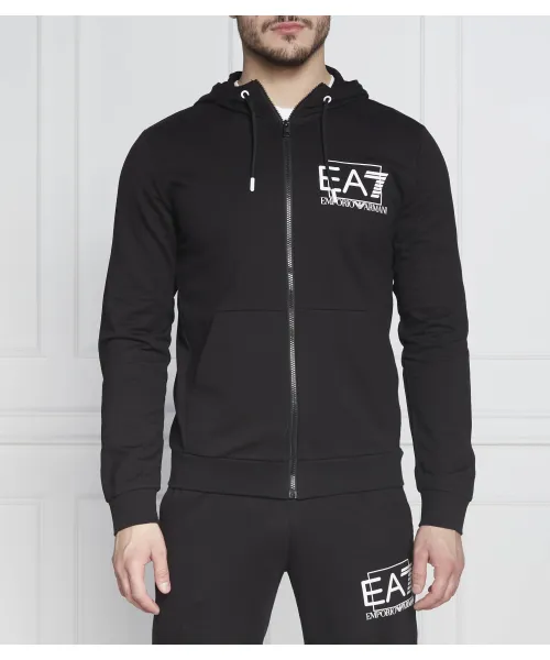 

Толстовка Regular fit Ea7, черный