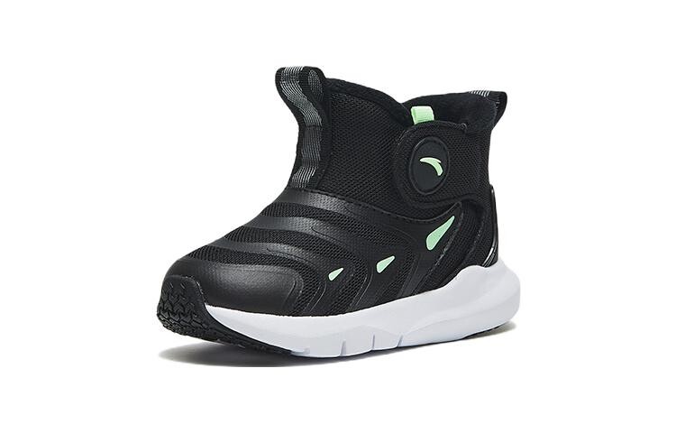 Кроссовки Anta kids Toddler Shoes TD High-top Black/white — фото 2