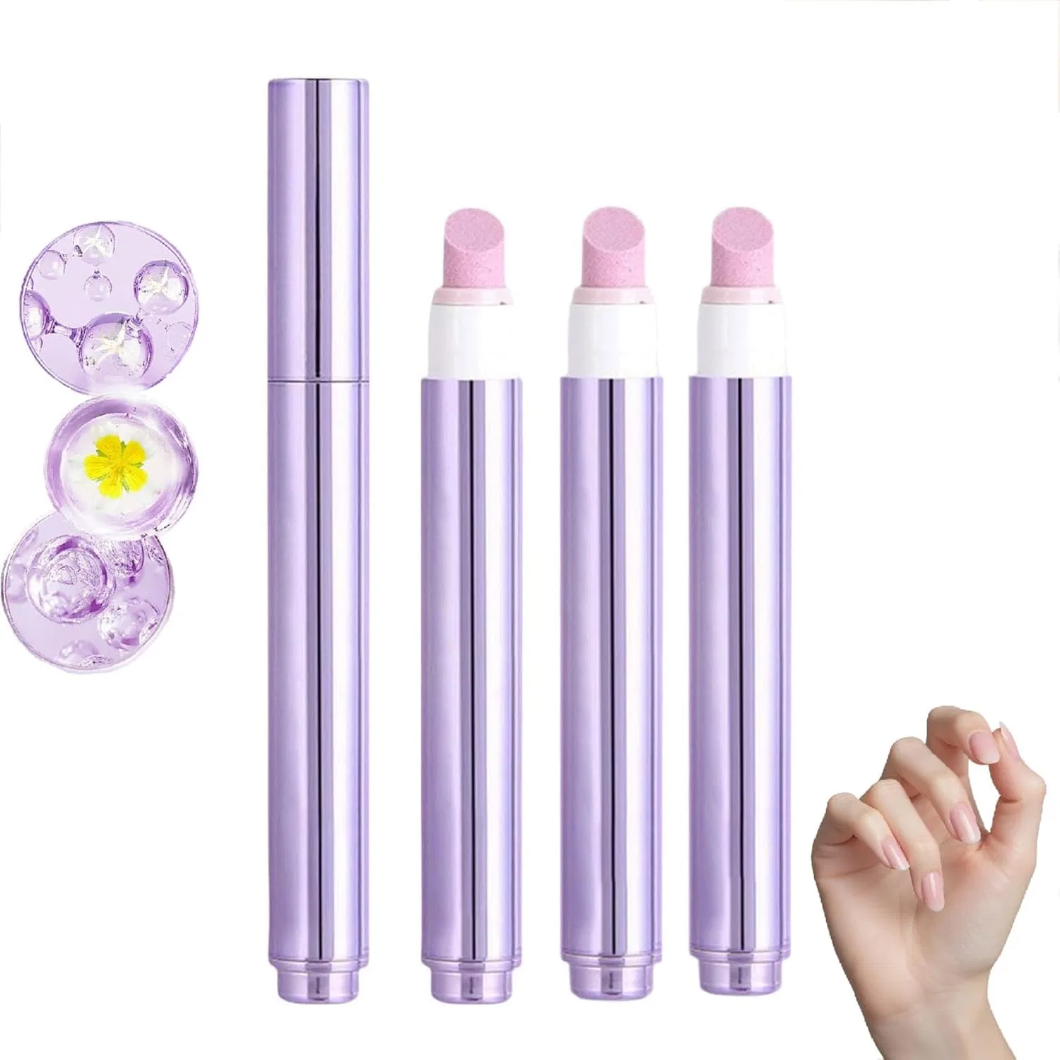 Ручка для ухода за ногтями 3-в-1 с керамическим наконечником Générique, Pack Of 3.
