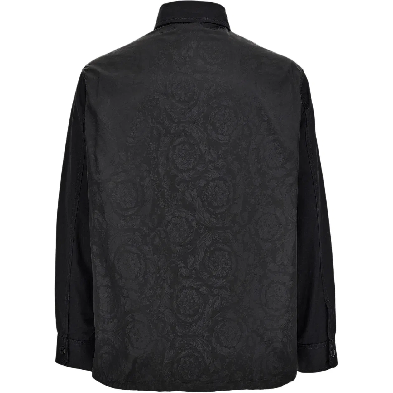 Джинсовая куртка Denim Jacket VERSACE черная — фото 3